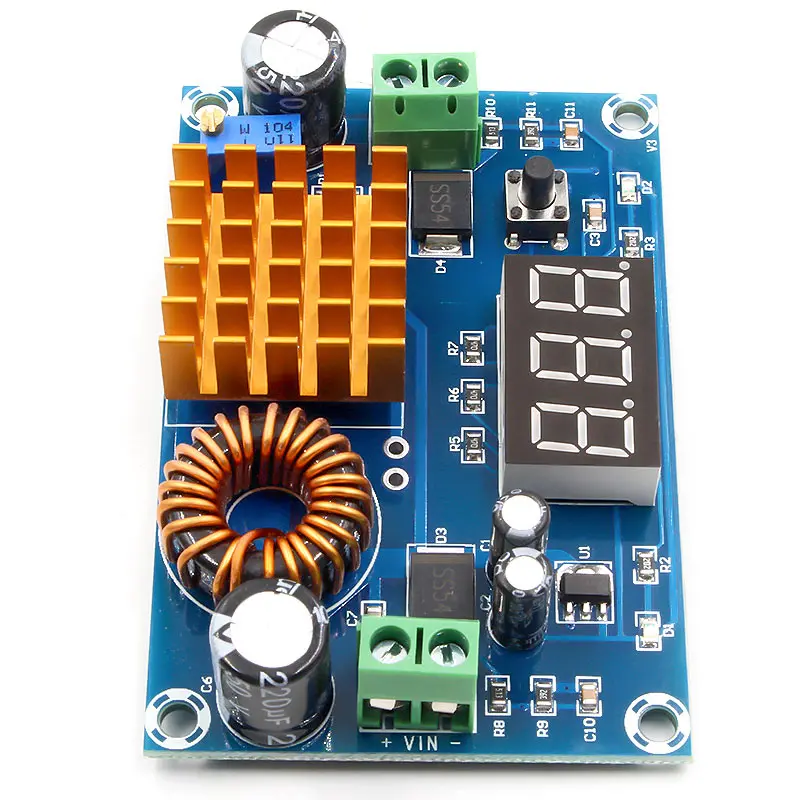 XH-M411 цифровой шаг вверх Питание модуль Boost DC-DC 3V-35 В до 5 в пост-45 Напряжение
