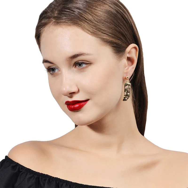 Brooches Pins 1PC/1Pair Vintage Abstract Face Mask Metal Earrings Golden Pendant Necklaces | Украшения и аксессуары