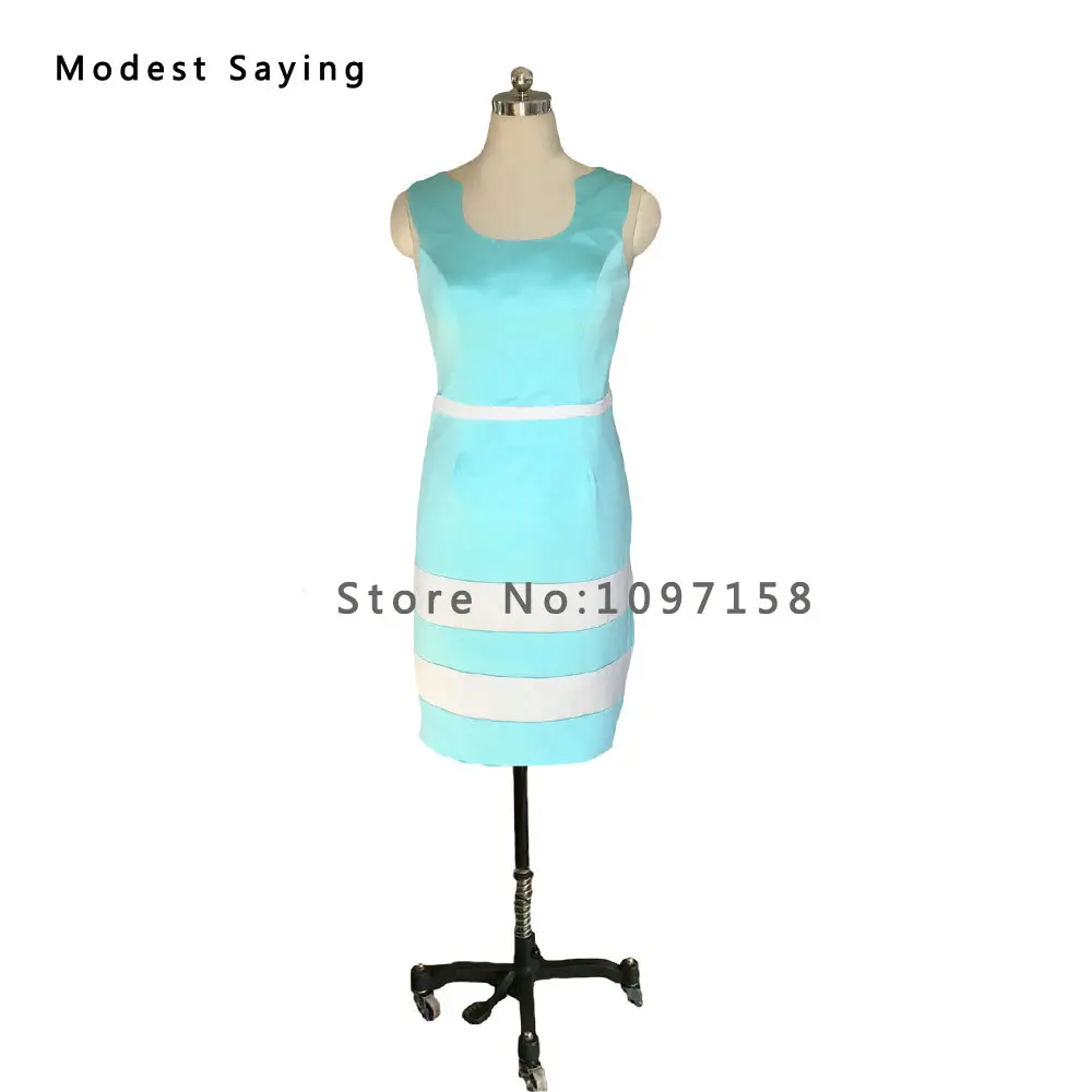 Real Elegant Sheath Tiers 3/4 Sleeve Mother of the Bride Dresses 2017 with Jackets Bow Tie Knee Length Party Prom Gowns JE123 | Свадьбы и