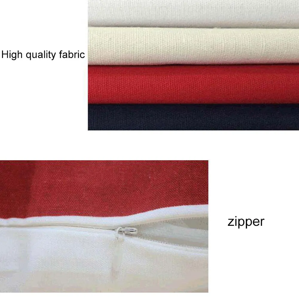Patriotic USA American UK Canada Flag Cushion Stars Stripes pillowcase Chair Seat Decoration UYT Shop | Дом и сад