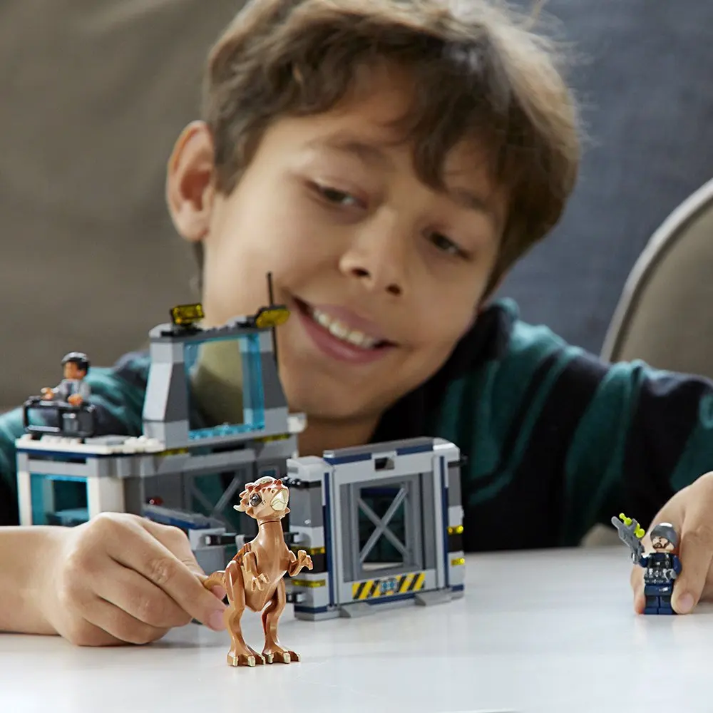 Bela мир Юрского периода Stygimoloch Breakout Строительный набор совместимых Legoings 75927