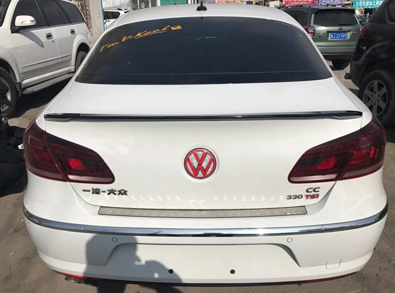 Спойлер для Volkswagen CC 2009 2016 высококачественный спойлер из АБС пластика заднего