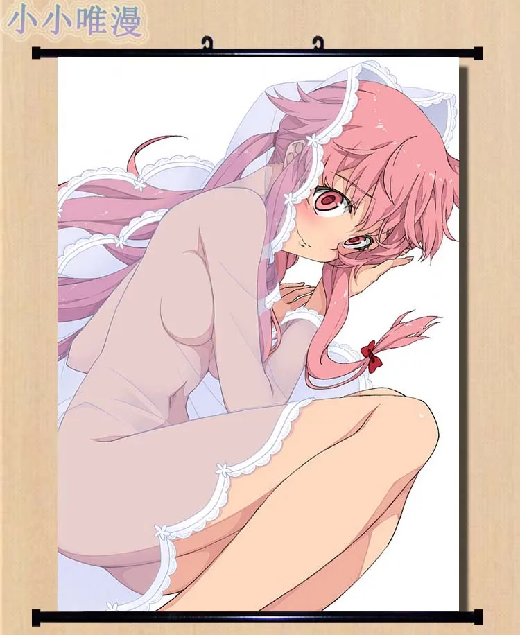Японский Аниме дневник будущего Mirai Nikki Gasai Yuno & Mikami Ai Uryuu Minene домашний Декор