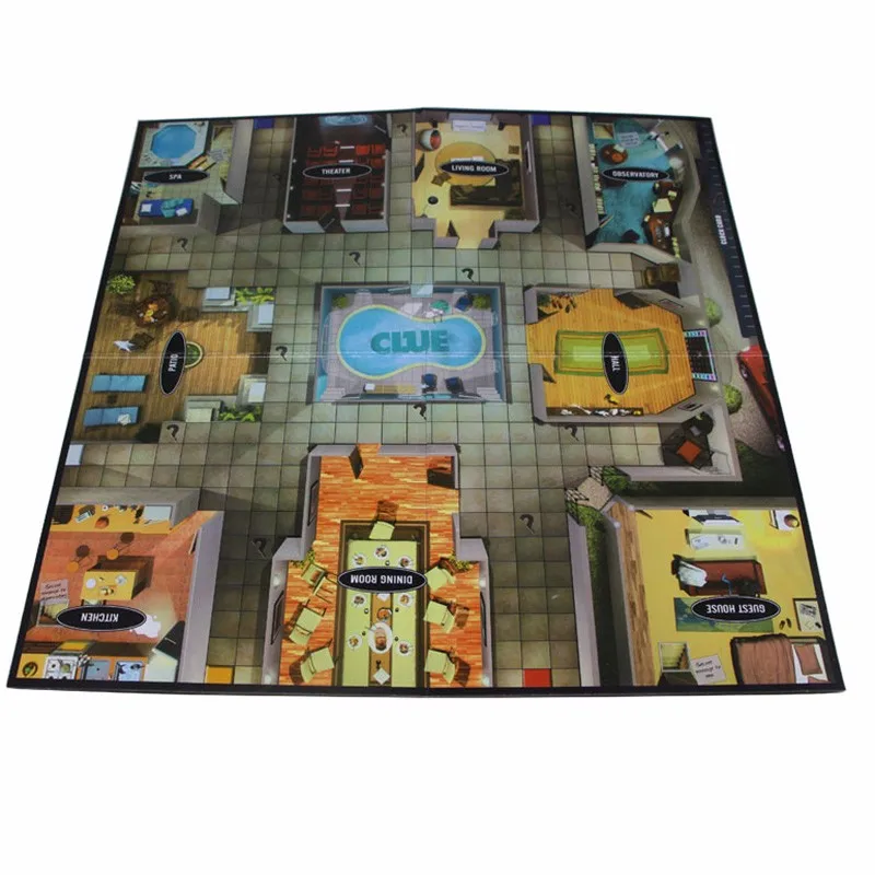 Новинка Cluedo sudgude Clue откройте для себя тайну настольной игры семьи настольные с