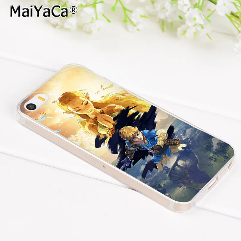 Чехол для телефона MaiYaCa The Legend OfZelda Amazing прозрачный мягкий чехол из ТПУ iPhone 8 7 6 6S Plus X