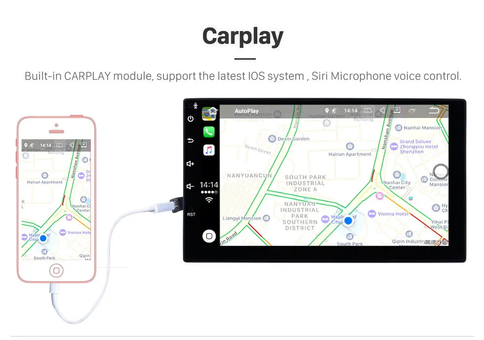 Seicane Автомобильный мультимедийный плеер Android 9,0 gps автомобильное радио аудио авто для Honda Accord 7 2003 2004 2005-2007 8-ядерный FM радио ips
