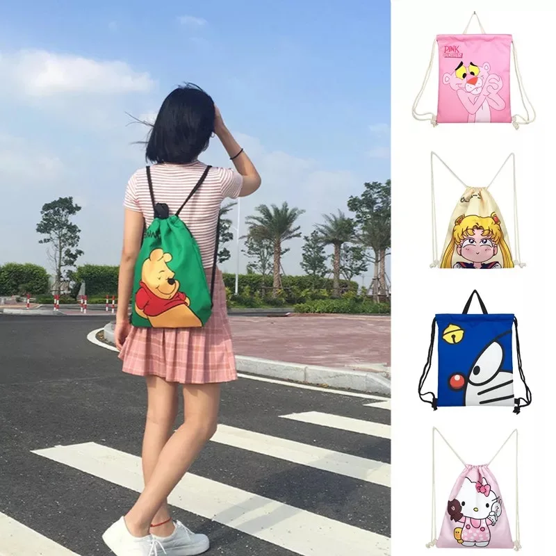 Шнурок ремень рюкзак с карманами мини складной музыкальная Кошка маленькая