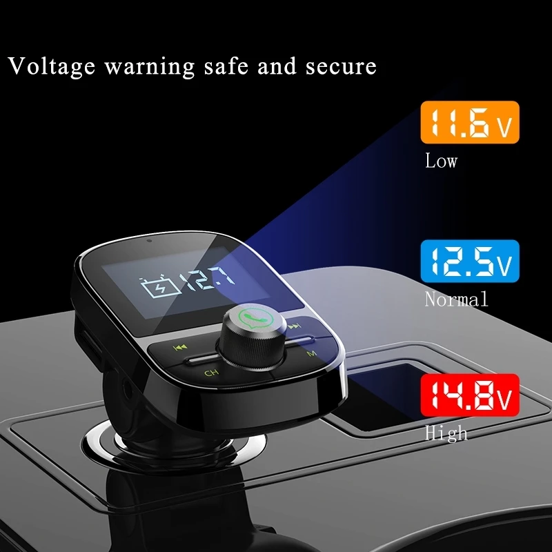 Беспроводной FM трансмиттер rylyхорос модулятор автомобильный комплект громкой