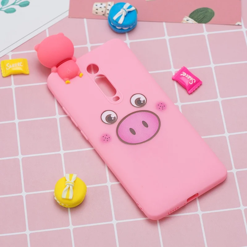 3D игрушки силиконовый чехол mi 9 T для Xiaomi mi 9 T Pro Чехол mi 9 T мультяшный чехол для Xiaomi mi 9 T чехол Xiaomi mi 9 T чехол красный mi K20 Pro