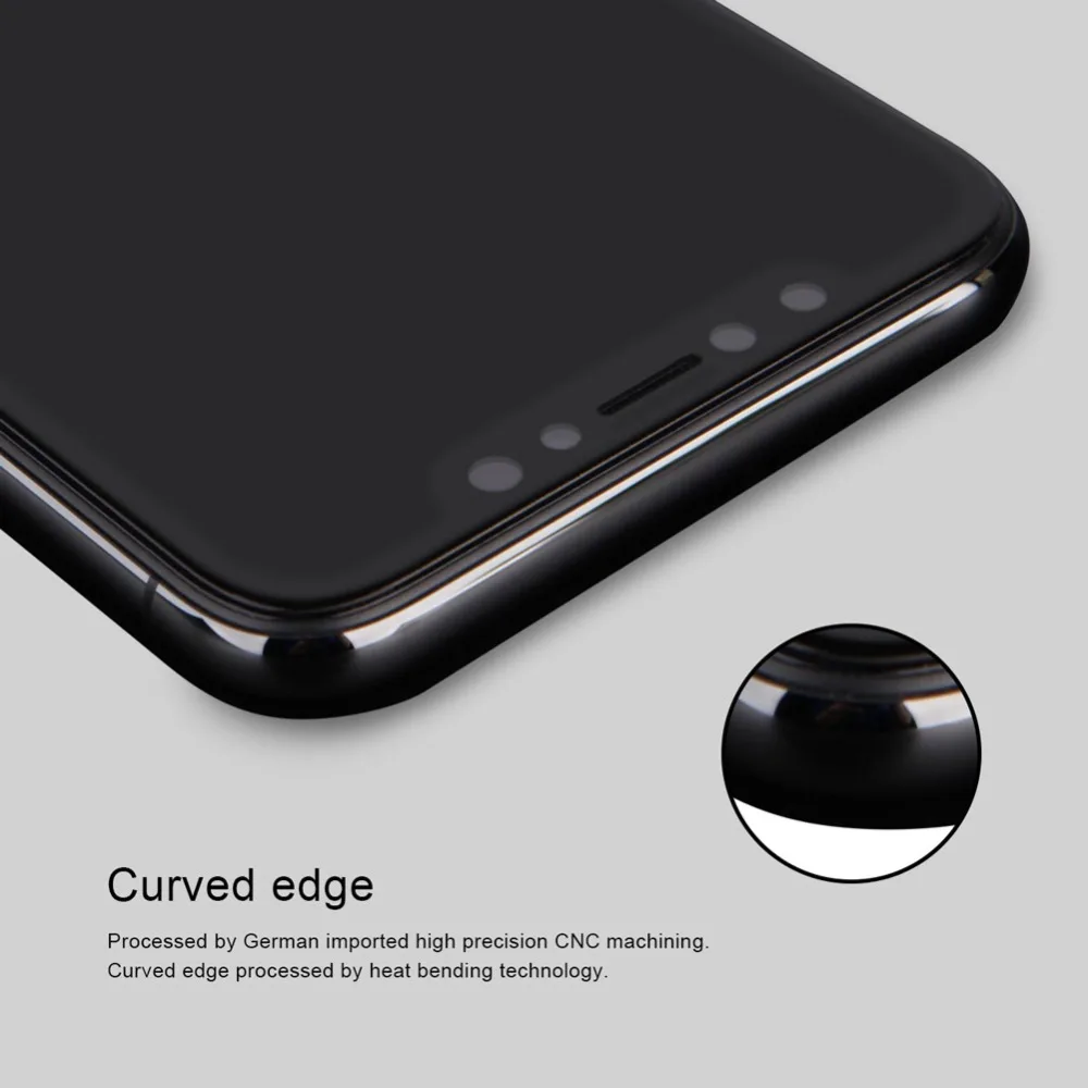 Nilkin для iPhone Xs Max антишпионское закаленное стекло Nillkin 3D AP+ Max антибликовое Защитное стекло для экрана для iPhone Xs Max 6,5''