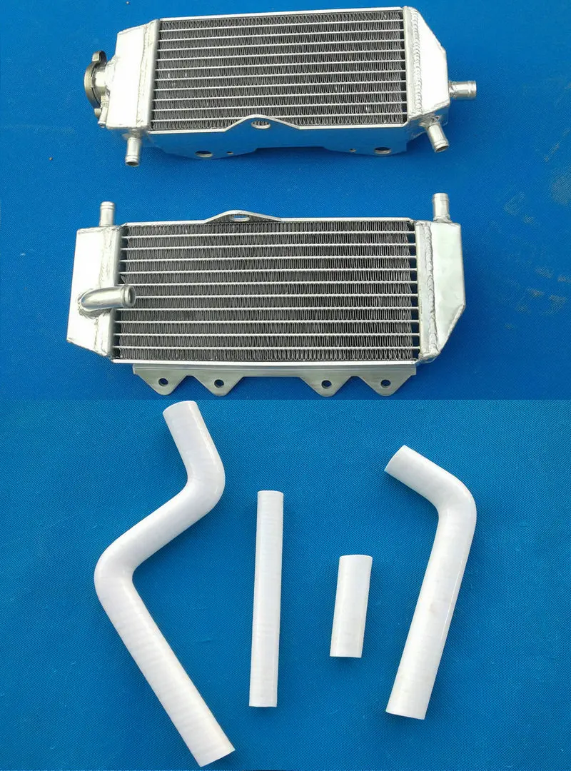 Motocross riding Aluminum Radiator AND HOSE for YAMAHA YZ125 YZ 125 2-stroke 2005-2013 05 06 07 08 09 10 11 12 13 14 | Автомобили и