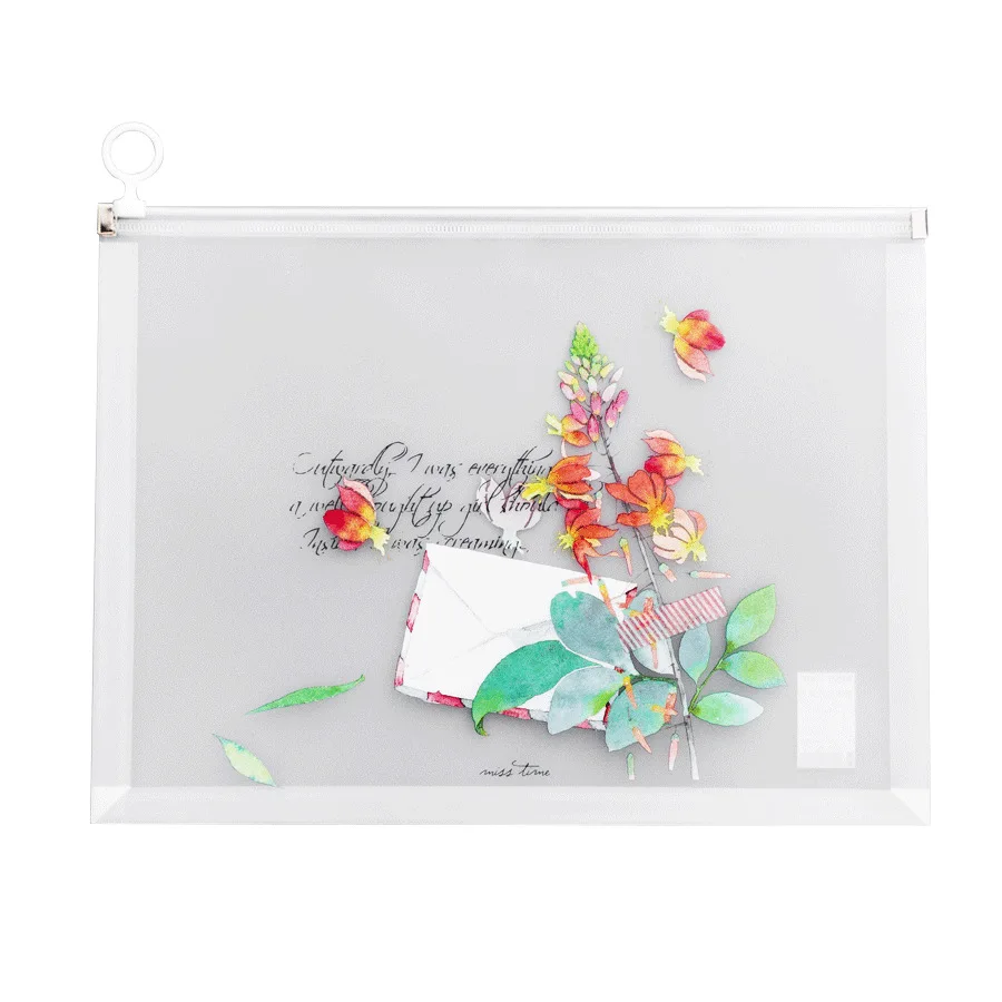 Coloffice прозрачный креативный мешочек для документов формата А4 кавайные