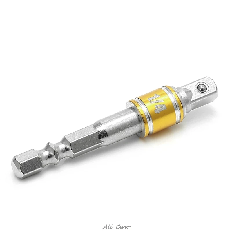 3 Pcs Power Screwdriver Driver Socket Bit Adapter Drill 1/4" 3/8" 1/2" Hex Shank | Инструменты