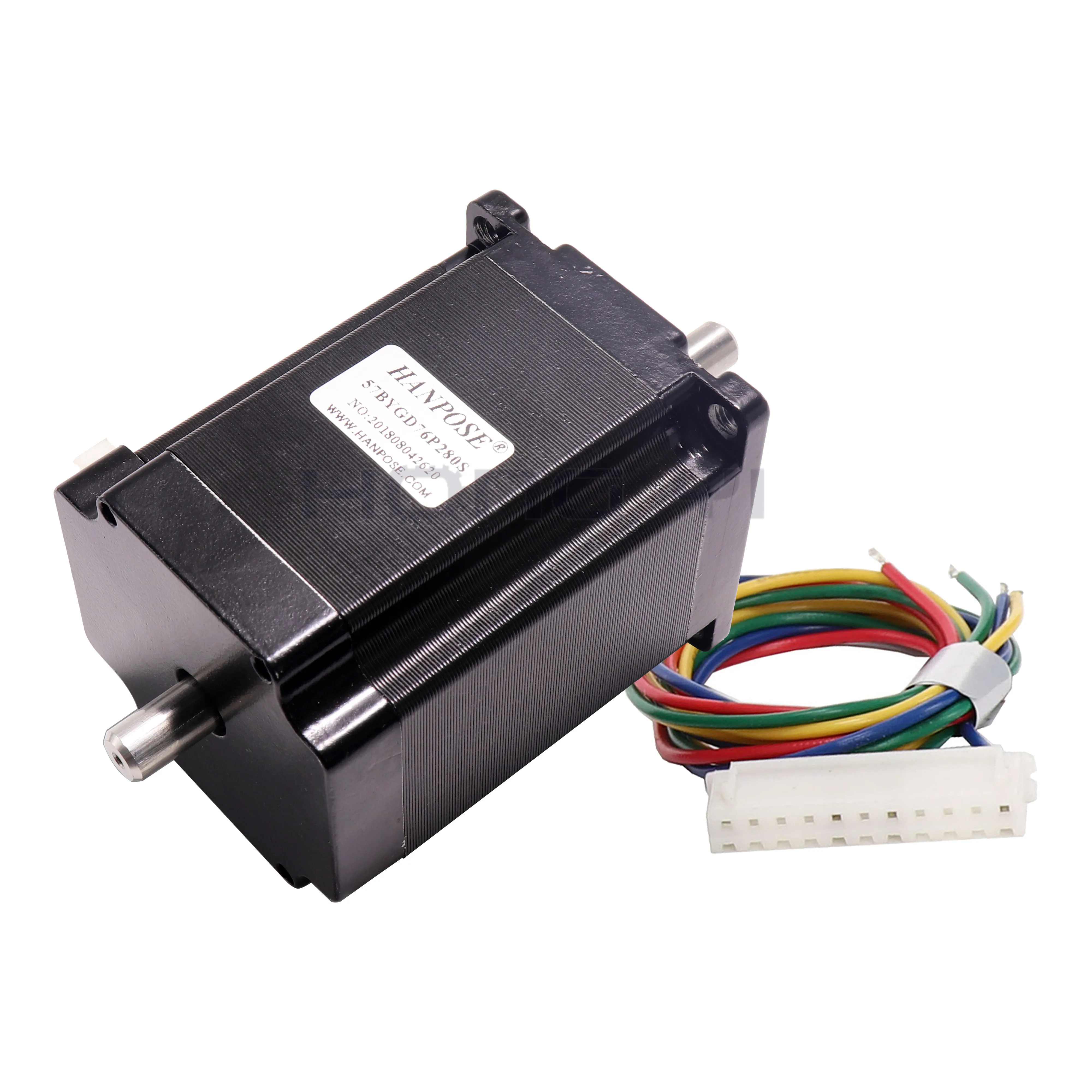 

100PCs NEMA23 Stepper motor 23HS7628-SZ double shaft D=8mm 76mm 57BYGH stepping motor 2.8A For CNC machine