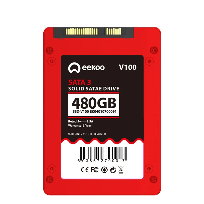 EEKOO 240G SSD для настольного ПК 120 ГБ 240 2 5 дюйма SATA III HDD жесткий диск HD ноутбук 480 480G