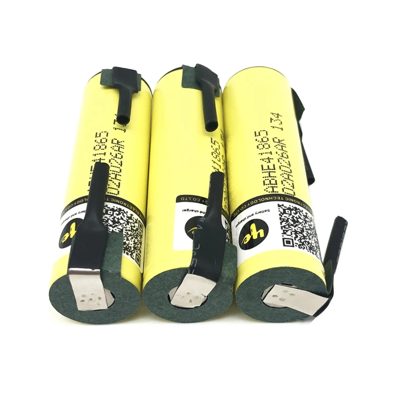1-10 шт 18650 батарея 2500mah 20A для LG HE4 18650 литий-ионная аккумуляторная батарея безопасная мощность 3,7 V батарея для ecig/скутера+ никель