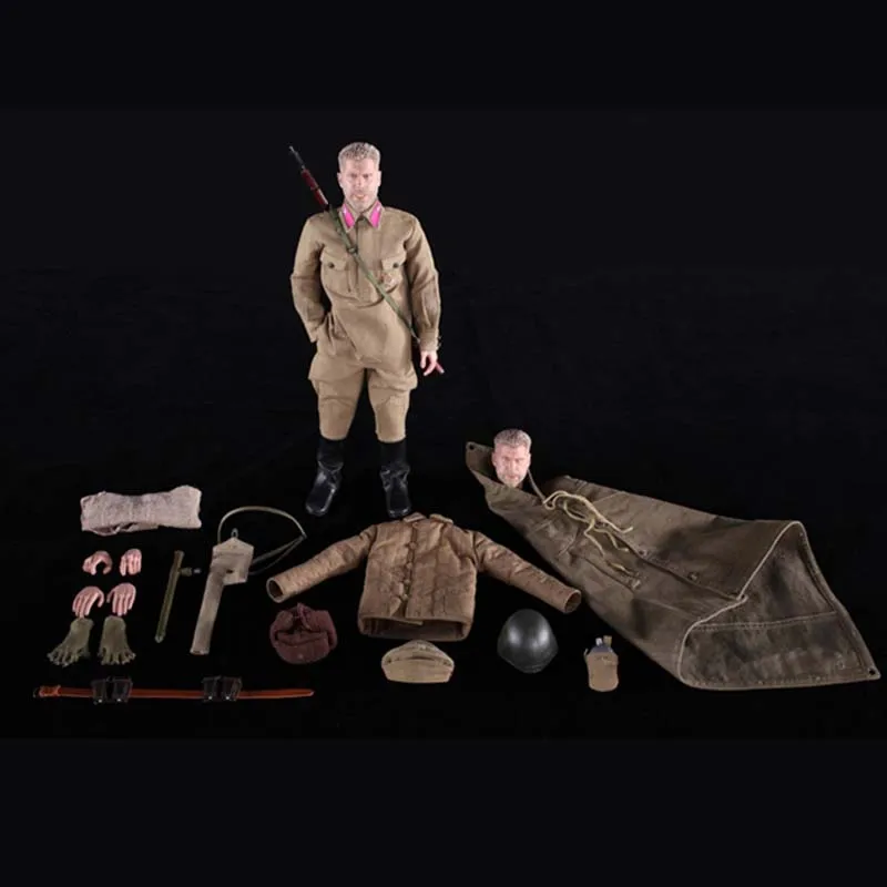 Для коллекции 1/6 Scale DID R80102 WWII русская снайперская Битва за Сталинград куликов Рон Перлман с 2 головками полный комплект