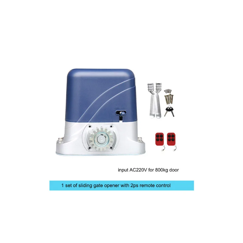 kit 2 AC220V электрический пульт дистанционного управления раздвижная дверь машина плоская дверь Мотор вилла электрическое устройство для открывания ворот 600/800 кг на выбор - Цвет: kit 2