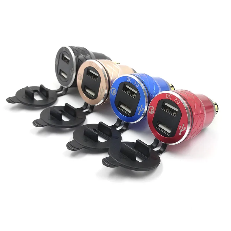 Быстрая зарядка 3 0 USB зарядное устройство для BMW мотоциклетный прикуриватель