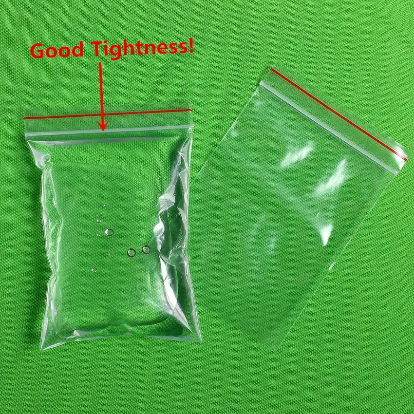 

3 Kinds Thick 17x25cm Self Sealing Zipper Ziplock Plastic Package Reclosable Clip Chain Grocery Packaging Packing Bags 1000pcs