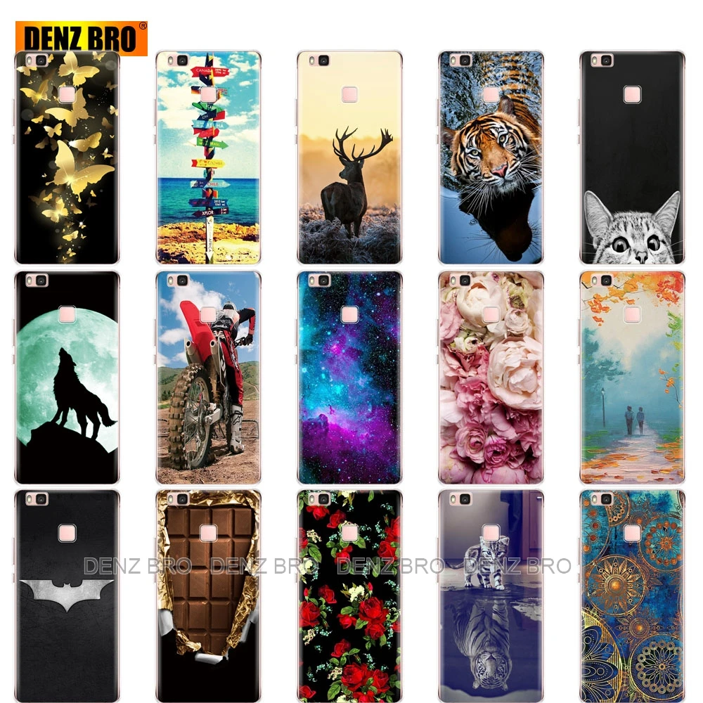 soft Silicone Case For huawei P9 LITE PLUS 2016 cases tpu for huaweiP 9 plus cover | Мобильные телефоны и аксессуары