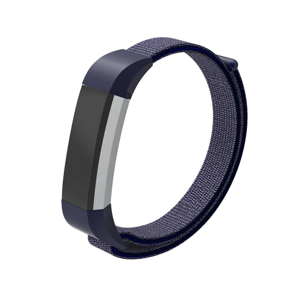 Синий Замена нейлон дышащий ремешок для наручных часов ремешок для fitbit Ace/Alta - Цвет: Синий