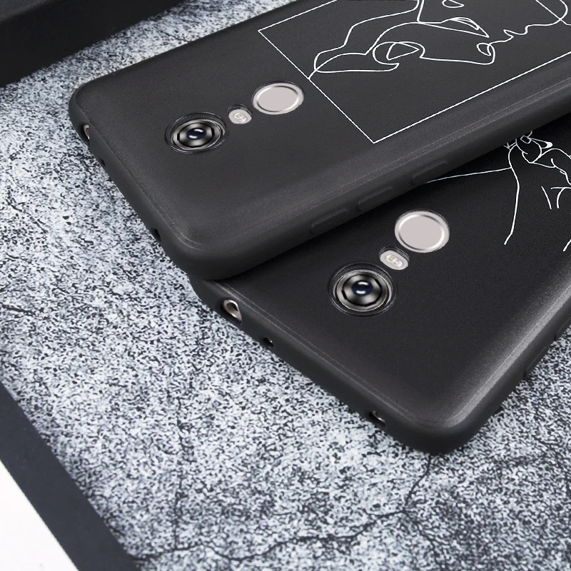 Case For Xiaomi A2 Matte TPU Redmi Note 6 Pro 4X 5A note 5 6X S2 Mix 3 Silicone Soft Capa |