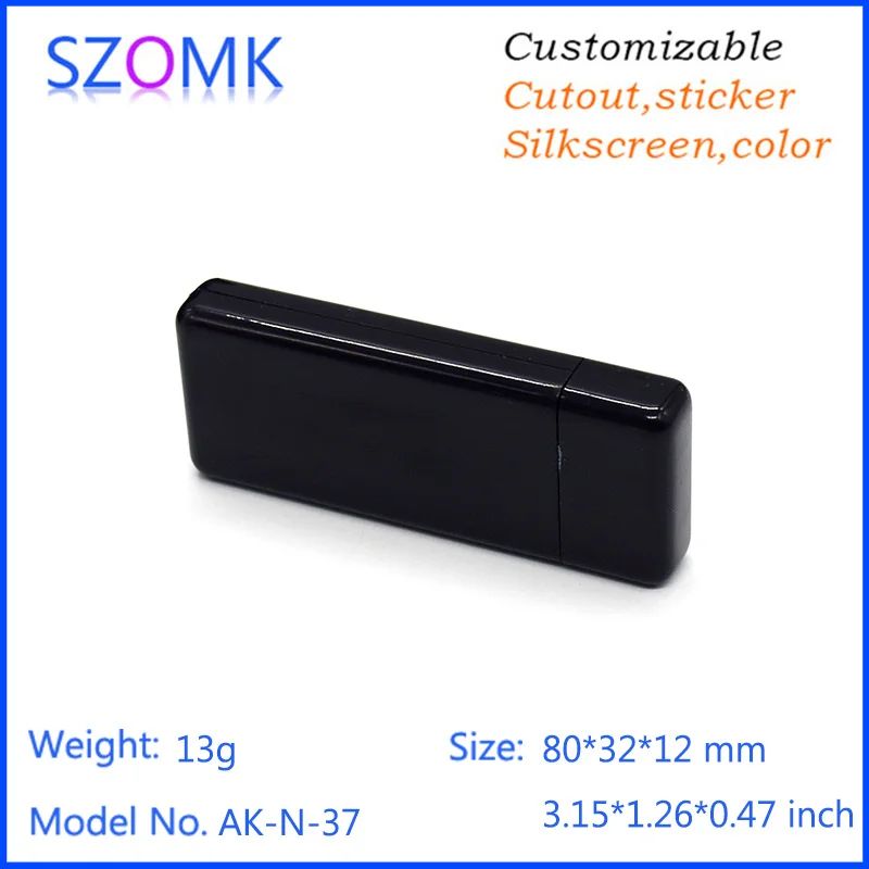 Корпус usb флешки smomk 80*32*12 мм внешняя электронная карта пластиковый корпус 1