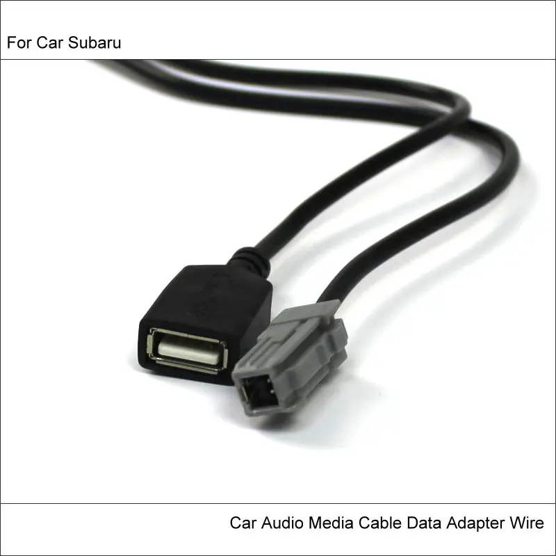 Оригинальные штекеры к USB разъему адаптера для Subaru Forester Автомобильное CD радио Audio