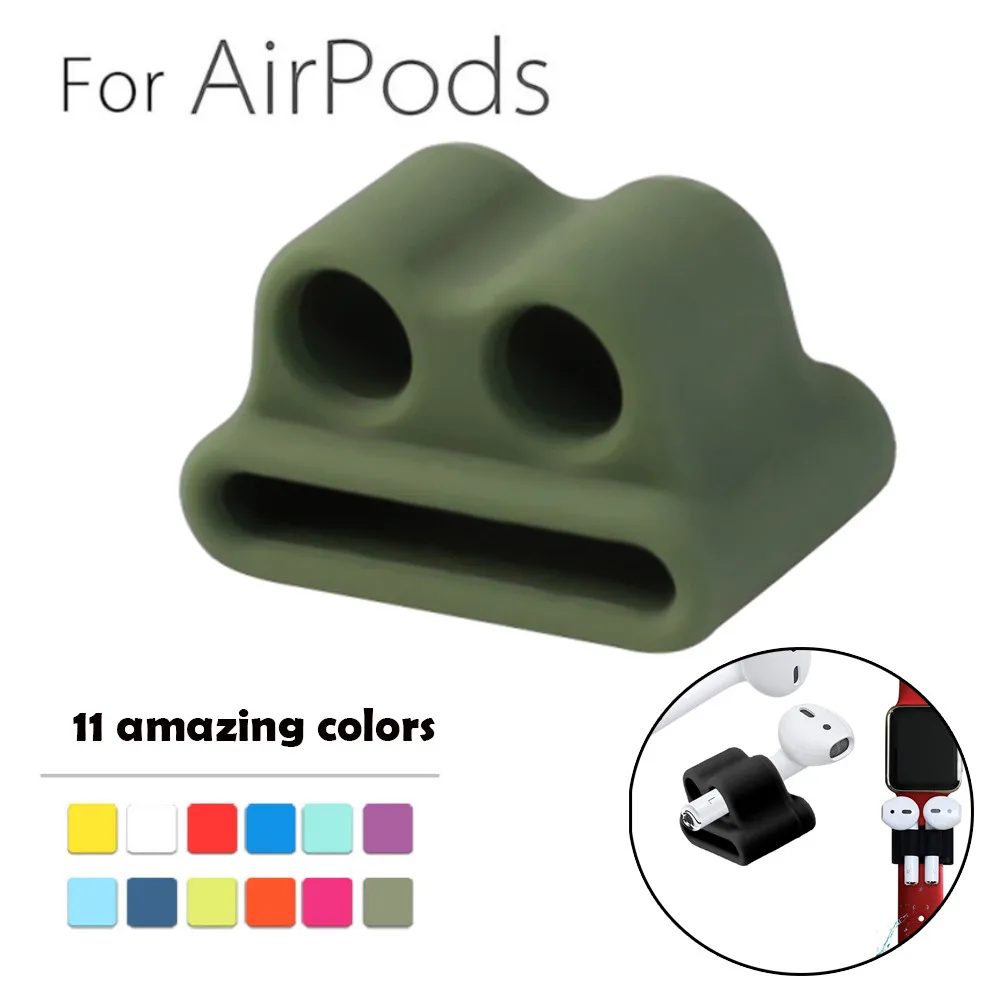 CARPRIE силиконовый чехол для Apple AirPods и аксессуаров защитный большая акция