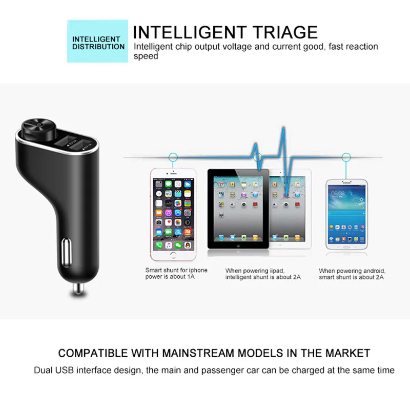 TWS Wireless Headphones New Bluetooth V4.2 Headset Car Charger Single Earphone For Samsung Galaxy S8 S9 S7 Note 8 9 | Электроника