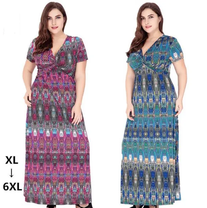 Горячая Распродажа женское длинное летнее платье с принтом 2017 новое пляжное