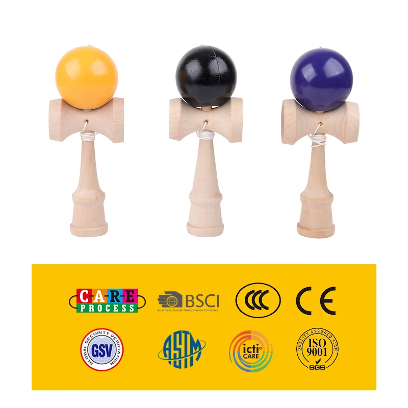 Деревянные игрушки MITOYS Kendama Спортивная игрушка для игр на открытом воздухе