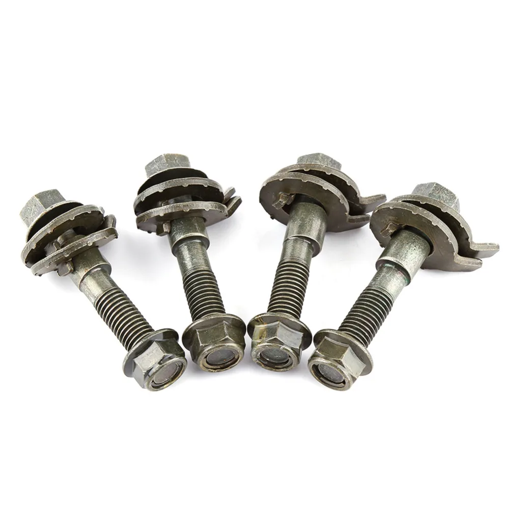 4 шт. Camber Kit Cam Bolt 14 мм транспортные средства сталь четыре колеса выравнивание