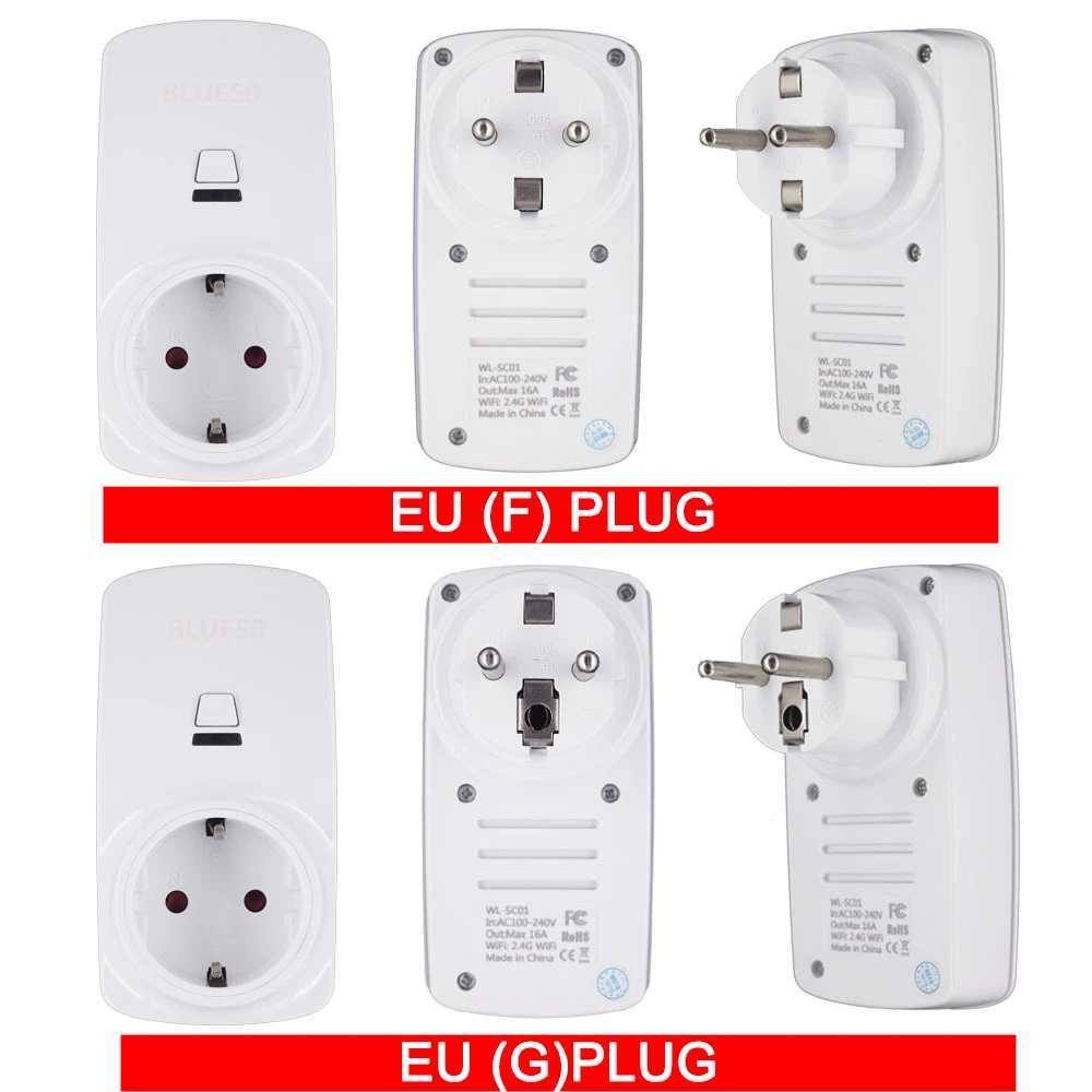 Lonsonho умная розетка Wifi розетка EU FR Uk US AU розетка 10A 16A Tuya Smart Life App работает Alexa Google Home Беспроводное управление