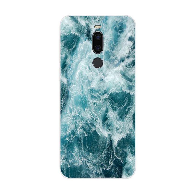 28 6," для Meizu X8 Прозрачный чехол для телефона для Meizu X8 X 8 мягкий силиконовый деревянной крышкой чехол для Meizu X8 тонкий защиты оболочки - Цвет: 28