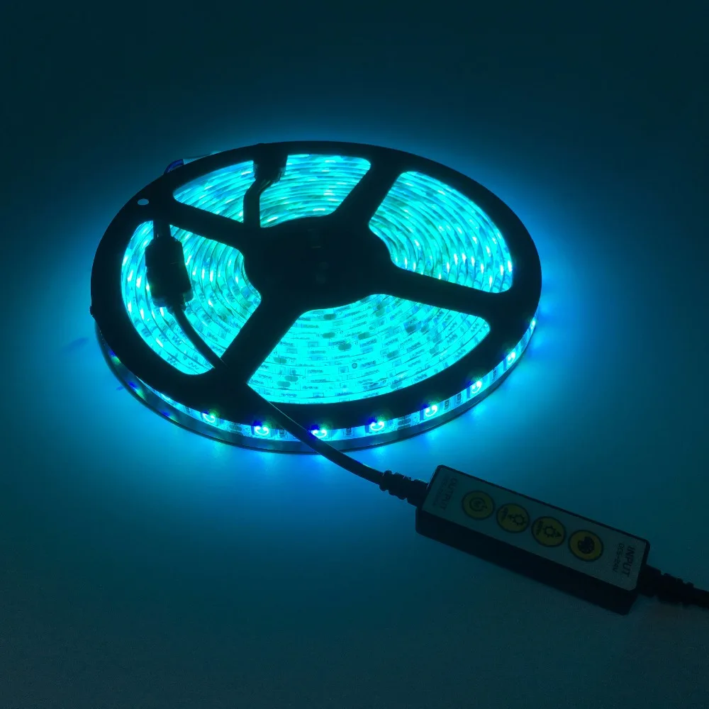 Mini 4 ключ-переключатель CCT RGB RGBW RGB+ CCT светодиодный контроллер для 5050 СИД свет лампы DC5-24V