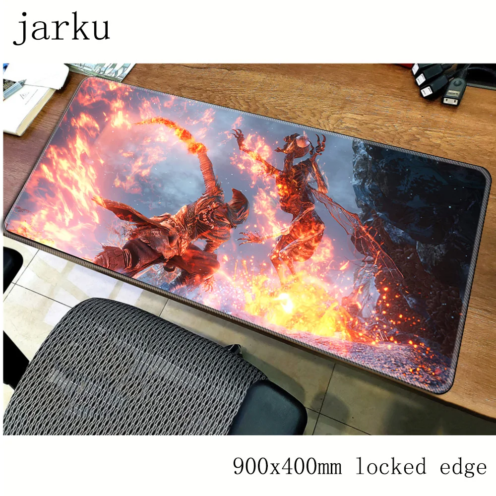 Игровой коврик для мыши dark souls 900x400X3MM большой массовый блокнот с рисунком