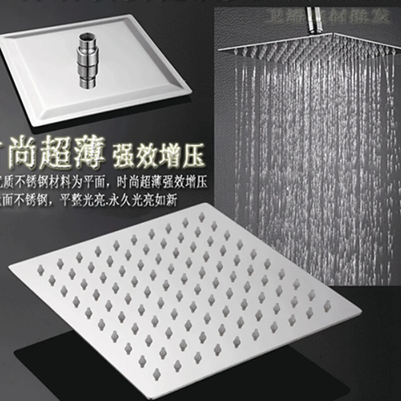 ROLYA оптовая и розничная продажа ультра тонкая 8 &quotдюймовая хромированная насадка