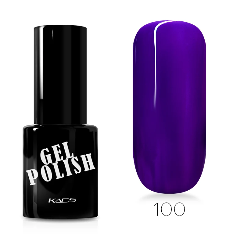 KADS Blue Series Gel Nail Polish Soak Off UV 9.5ML Art Glue Lacquer Varnish nails top base coat | Красота и здоровье