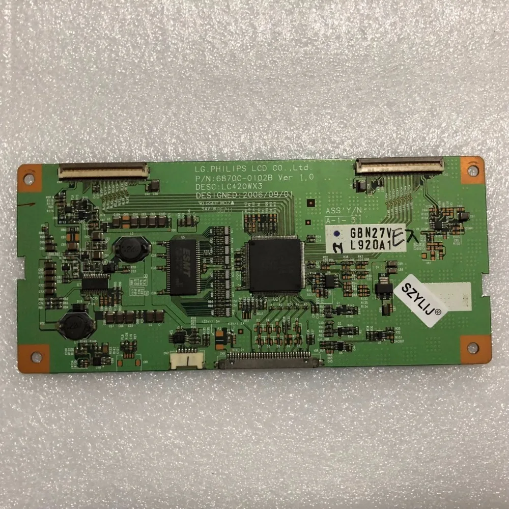 

SZYLIJ free shipping Original LCD parts logic board 6870C-0102B LC420WX3