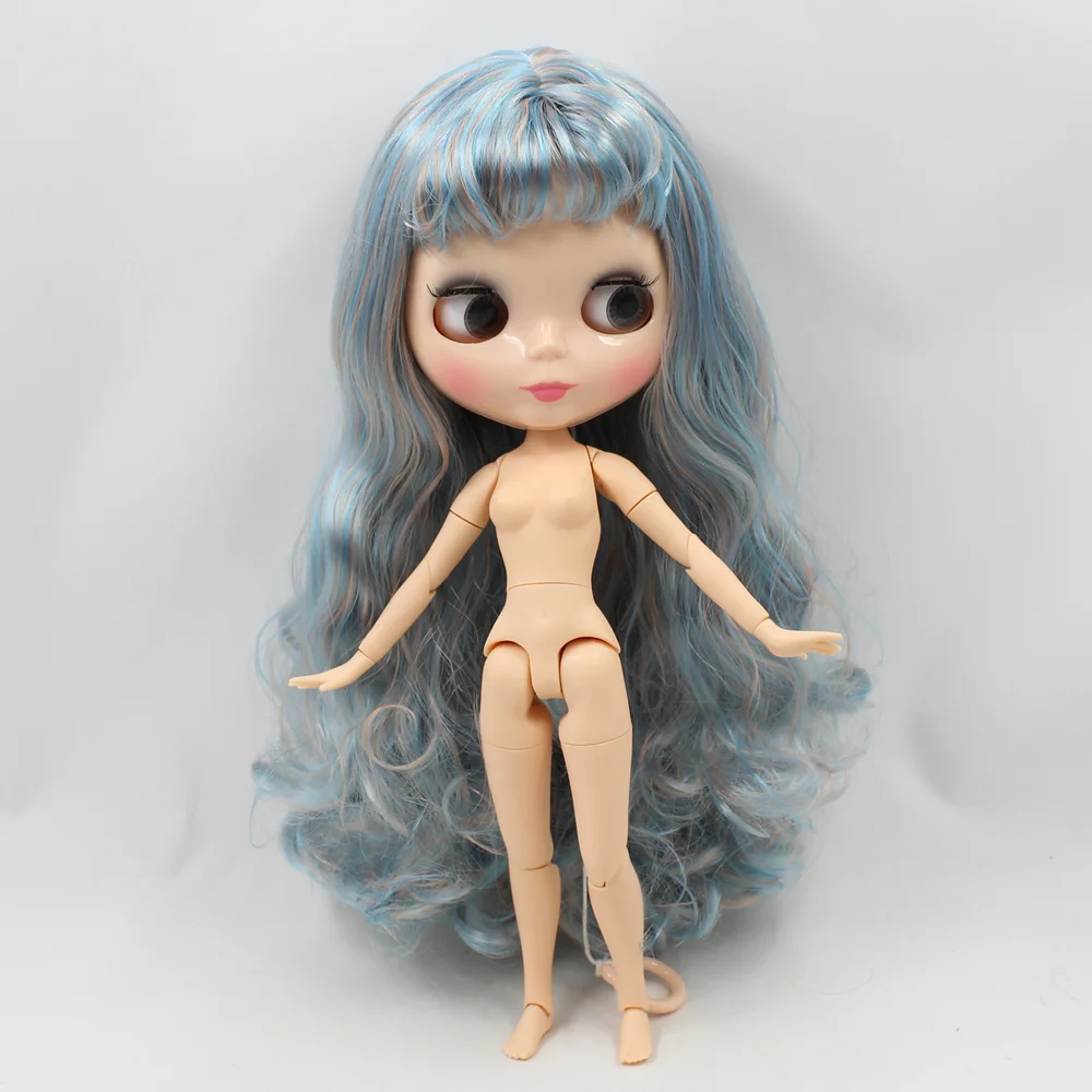 Кукла Blyth ICY DBS 30 см шарнирное тело голубая смесь светлые волосы натуральная кожа