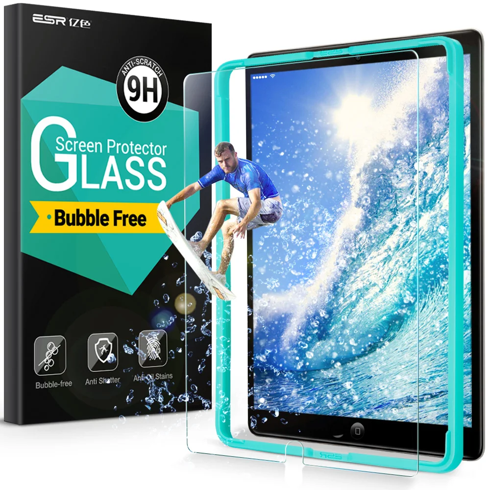 ESR Защита экрана для iPad Air 3 7th Pro 10,2 10,5 защитное закаленное стекло 9H защита экрана против царапин для iPad 7