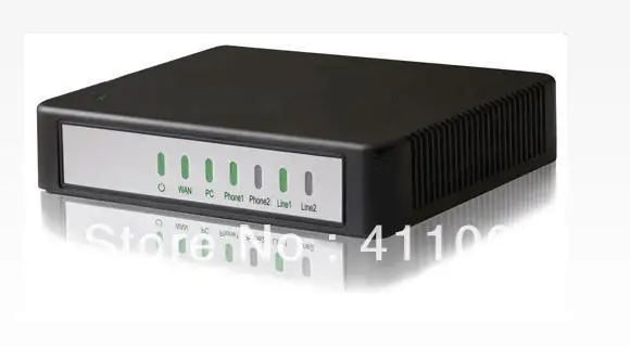 2FXS порты SIP-PSTN аналоговый VoIP ATA адаптер |