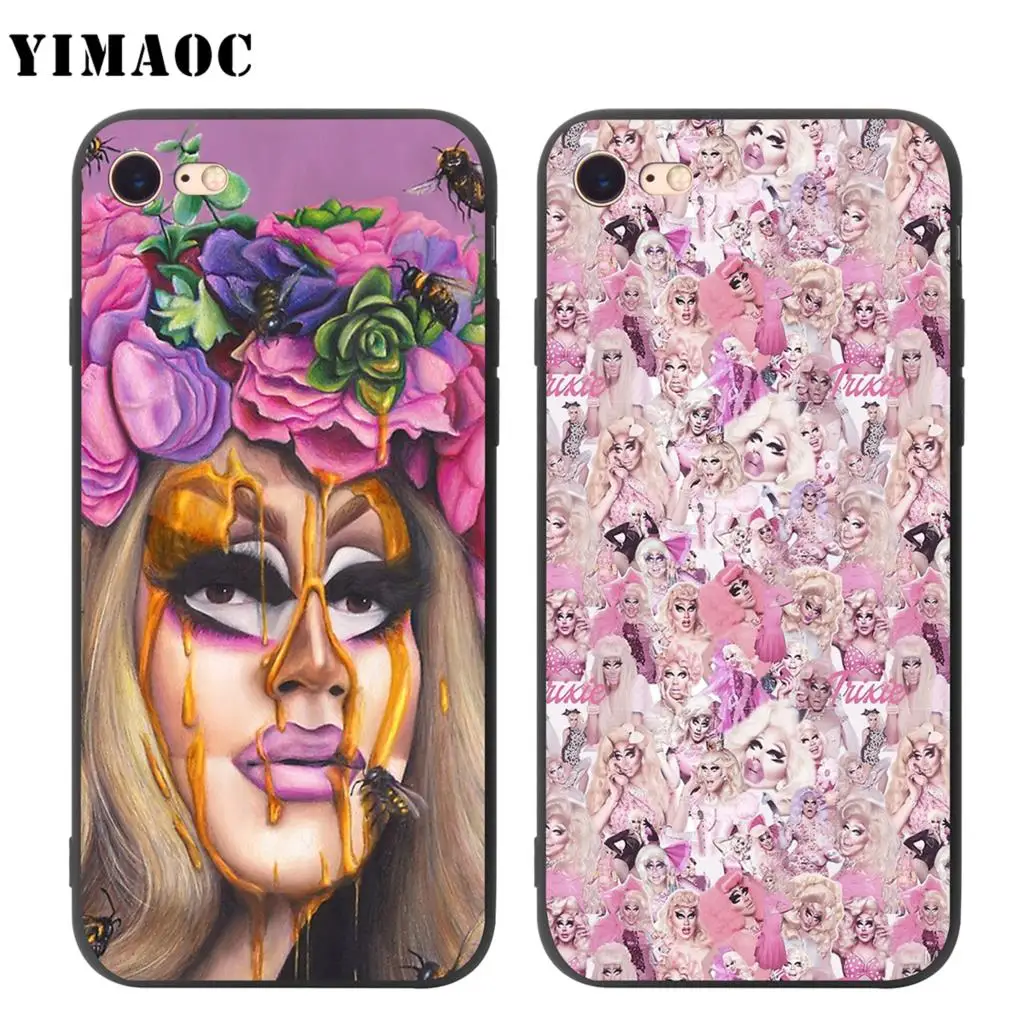 Мягкий чехол YIMAOC Trixie Mattel UNHhhh для Apple iPhone SE 2020 5 5s 6 6s 7 8 Plus XR X Xs 11 12 Pro Max mini | Мобильные