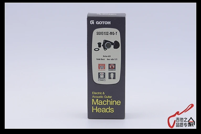 Оригинальная гитара L3 + R3 GOTOH SGV510Z-20-MGT блокирующая головка тюнер (черный)
