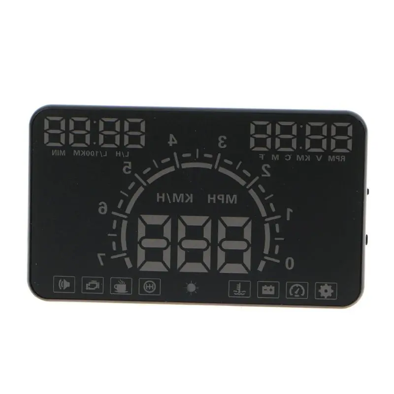 Новинка 1 комплект детский E350 5 8 дюймов Экран HUD Авто Head Up Дисплей неисправности