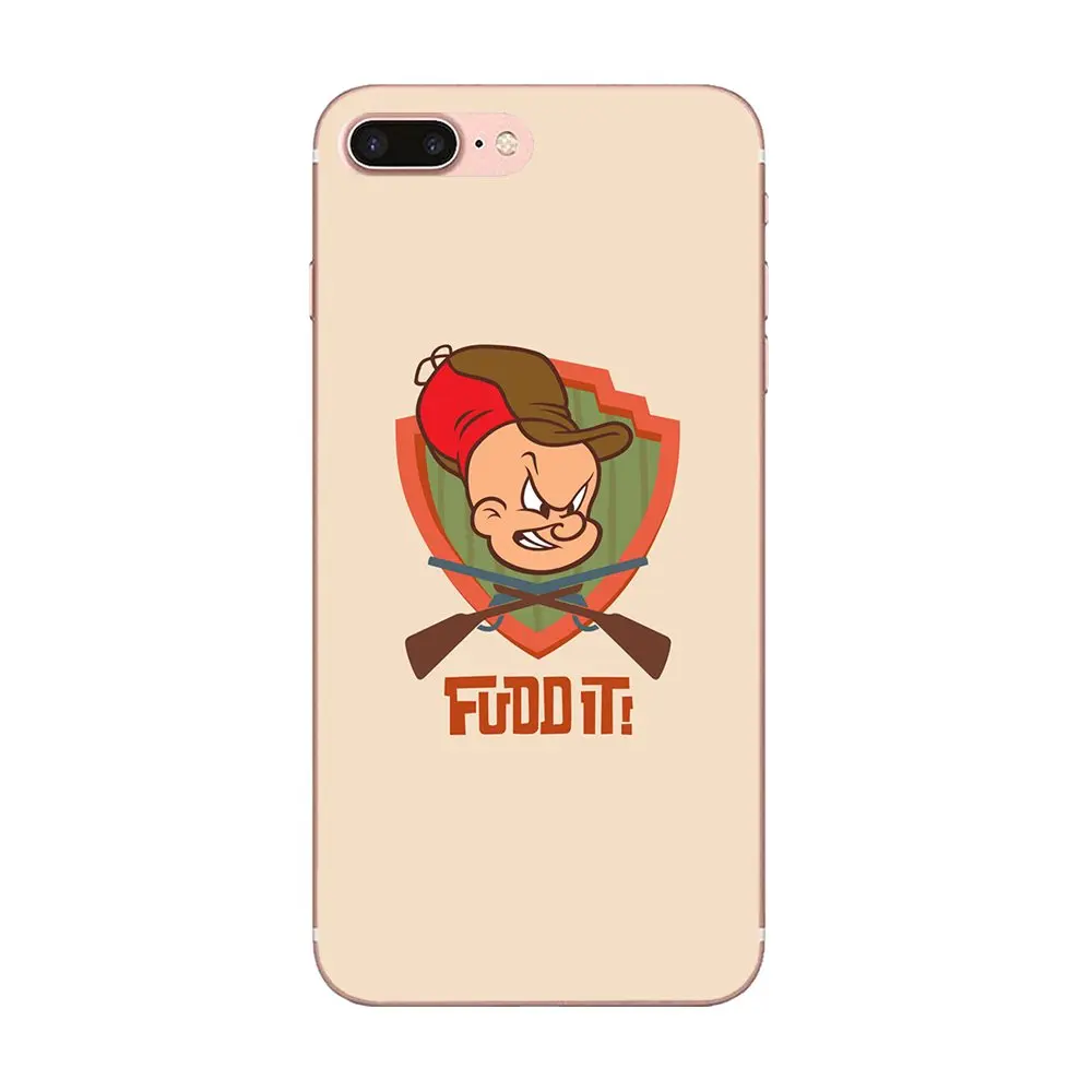 Стильная футболка с изображением персонажей видеоигр веселые мелодии Элмер Фадд