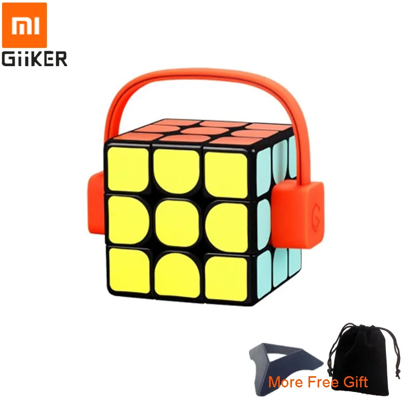 Xiaomi Giiker Super Smart Cube i3 Bluetooth подключение приложение синхронизация зондирования идентификация интеллектуальная игрушка