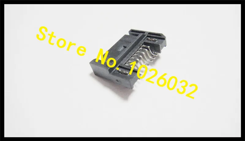 Бесплатная доставка SATA 7 pin SMT Тип платы с прямым углом DIP разъем питания для